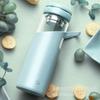 Taza de vidrio Kailin de gran capacidad, taza simple y fresca Mori, filtro portátil para té, venta al por mayor, personalizada para mujeres
