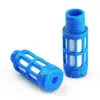 Silenciador de cobre neumático plástico/cabeza larga/cabeza plana/válvula solenoide de silenciador ajustable tapón 3 puntos 1/8 Tapón 1/4