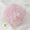 Hilo de arcoíris tejido a mano especial para bricolaje, nuevo estilo de hilo, ganchillo, pinzas para el cabello, sombreros, bufandas, bolsos, mantas de rosas, hojas