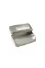 Caixa Retangular de Ferro para Janela Pronta de Fábrica Pen Drive Cartão Postal Bateria Unha Postiça Caixa de Metal Pen Drive Pode Ser Equipado com Esponja