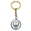 Serie A La Liga Bundesliga Premier League Ligue 1 Time de Futebol Emblema Hora Pedra Preciosa Chaveiro Pingente de Carro Produção do Time