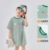 Vestido de Verano de Dibujos Animados para Niñas Dudu, Nuevo Vestido Largo de Verano para Niñas, Atuendo de Verano para Niñas, Ropa Infantil