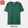 Camisetas de Manga Corta de Algodón Puro de Peso Pesado, Camisetas Publicitarias Personalizadas, Ropa de Trabajo, Uniformes de Grupo, Ropa de Trabajo con Logo Impreso