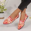 Nueva colección de primavera y otoño: Zapatos casuales para mujer de talla grande, sin cordones, punta fina, suela plana, estilo 2026, disponibles para venta transfronteriza en tallas más grandes