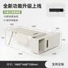 Escritorio de Computadora para Jefe, Escritorio de Supervisor para Gerente de Finanzas con Gabinete Lateral, Escritorio de Oficina Minimalista Moderno con Silla, Set de 1.6m