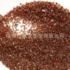 Granada Laranja-Avermelhada Natural 1-5mm Redonda Pedra Solta Facetada Fundo Pontiagudo Acessório de Joalheria Pedra