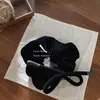 Coreano 2026 Nuevo Scrunchie de Terciopelo con Lazo de Alta Gama Moda Versátil Goma para el Cabello Cuerda para el Cabello Accesorio para el Cabello para Mujeres