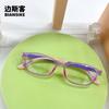 Gafas para niños TRD-20 gafas de moda para niños ultraligeras con almohadilla nasal antideslizante, montura de gafas que se puede graduar, gafas anti luz azul