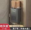 Caja de almacenamiento para palillos de cocina colgante de pared sin perforaciones escurridor jaula para palillos multifuncional estante para palillos de encimera al por mayor