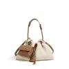 Nova Bolsa Versátil de Ombro Cruzado da Moda para Mulheres, Bolsa de Mão Casual com Design Floral Simples, Coleção Início da Primavera 2026