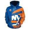 Moda Cross-border Amazon Masculina Moletom com Capuz Primavera e Outono Impressão Digital 3D Time de Hóquei no Gelo NHL Gola Alta Masculino