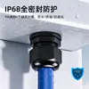 Conector Impermeable de Cable de Nylon M20 Conector de Prensaestopas de Plástico Sellado para Estaciones de Carga Interfaz de Doble Cabezal
