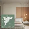Línea de PU Línea de estuco imitación francesa Borde de pared de fondo de TV Tira decorativa Línea de modelado Flor de esquina de techo europea