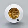 Luminária com Sensor de Radar Base de Rosca E27 Universal para Escadas, Corredores, Garagens, Iluminação Inteligente Sem Fio, Soquete de Lâmpada Doméstico
