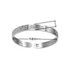 Pulsera de estilo étnico retro a la moda con texto de mantra de seis sílabas, nueva pulsera de sutra del corazón de loto, pulsera de estilo étnico