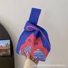 Bolsa de Chaleco Ponderado Engrosada, Bolsa Tejida a Mano, Bolsa Tejida, Bolsa de Regalo para Luna Llena de Boda, Bolso de Mano, Bolsa de Compras