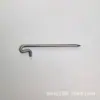 Alfinete de Segurança de Cobre Branco com 1,8mm de Espessura, Alfinete Grande e Grosso, Alfinete Especial Destacável Estilo Americano para Insígnias de Polícia, Acessório de Broche