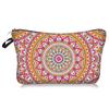 [Pequeña venta al por mayor] Bolsa de almacenamiento para cosméticos multifuncional con estampado de moda de la serie Mandala de Amazon