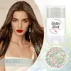 Palito de Brillo para el Cabello Transfronterizo Gel Crema de Estilismo con Lentejuelas Brillo Larga Duración Peinado Brillo Accesorios para el Cabello de Mujeres y Hombres