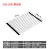 Estante escurridor de acero inoxidable para cocina doméstica, estante escurridor multifuncional para fregadero de almacenamiento plegable, estante de almacenamiento con filtro de agua para platos y cuencos