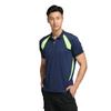 Camiseta de Nuevo Estilo de Verano con Cuello y Bloques de Color tipo Polo, Camisa Casual de Manga Corta, Hecha de Tela de Algodón, Se Puede Personalizar con Logo