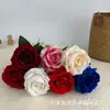 Arranjo de Cena de Flor Artificial Rosa Redonda Grande Arranjo de Flores para Salão de Casamento Decoração de Interior Buquê de Flores Artificiais
