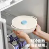 Tapa de Silicona para Conservar Fresco, Tapa Selladora de Grado Alimenticio, Tapa Universal para Tazones, Tapa Redonda Universal para Calentamiento en Microondas en Casa a Prueba de Salpicaduras