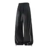 Pantalones Casuales de Lino Lyocell de Alta Calidad Marca Nasa para Hombre, Pantalones Rectos Sueltos Transpirables de Sensación Fresca para Verano