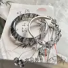 Novo Estilo Chinês Pulseira Raposa de Gelo Verde Pulseira de Contas Borboleta Doce Retrô Moda Ins Simples Versátil