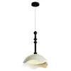 Lámpara de Techo Minimalista Estilo Japonés para Dormitorio Color Cáscara de Huevo Vintage Francés Lámpara Color Nogal Retro para Dormitorio Principal Sala de Estudio
