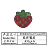Fruta de Lentejuelas Fresa Zanahoria Sandía Uva Parches de Tela Bordados Accesorios para Ropa Accesorios Insignia Parche