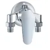 Válvula mezcladora para calentador de agua eléctrico, válvula mezcladora solar, cabezal de ducha de tubería expuesta, grifo de agua caliente y fría, juego de instalación expuesta para bañera