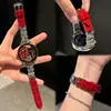 Adecuado para Reloj Huawei Gt6 con Diseño Incrustado de Diamantes, Correa de Cuero Genuino Gt5 para Mujer, Watch5 Lujo Ligero Gama Alta Patrón de Bambú