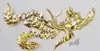 Acessórios decorativos feitos à mão em estilo chinês, borboleta dourada com strass KC, leque redondo de noiva em estilo antigo, acessórios para joias DIY, acessórios em estilo antigo