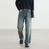 Pantalones Largos Retro Nuevos de Otoño/Invierno para Hombre Shanggu Pierna Ancha Moldeadores de Pierna Pierna Recta Versátiles de Moda