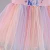 Vestido de Niña Frozen, Vestido de Verano para Niña Elsa, Vestido de Princesa de Manga Corta para Bebé Niña, Moderno y de Alta Gama