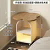 Mesa de Cabeceira Trevo de Quatro Folhas Quente e Criativa para Apartamentos Pequenos, Armazenamento de Cabeceira para Quarto de Casa, Rack de Armazenamento Lateral para Sofá da Sala de Estar, Mesa Lateral