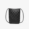 Bolso Cubo de Moda de Nicho 2023 Nuevo Bolso Cosmético Casual Bolso de PU Estilo Coreano Bolso de Hombro Bolso Tejido Texturizado para Mujer