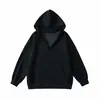 Sudadera con capucha estilo universitario americano, holgada, chaqueta para mujer, nueva llegada de otoño, versátil, adelgazante, cuello en V, manga larga, top para cubrir