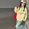 Conjunto de sudadera súper elegante para niñas para primavera y otoño 2026, modelo nuevo para niñas mayores, top con media cremallera y cuello alto y jeans de moda