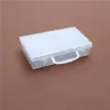 Nueva Caja de Almacenamiento Transparente Rectangular de 64 Compartimentos al por Mayor Caja Organizadora de Plástico para Mini Joyería Herramientas de Uñas