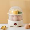 Vaporera de Huevos Eléctrica Multifuncional Mini para el Hogar, Cocedor de Huevos, Apagado Automático, Anti-Quema en Seco, Regalo de Apertura, Souvenir Práctico
