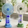 Nuevo ventilador mini de pulverización transfronterizo, recargable por USB, adecuado para estudiantes y uso de oficina, ventilador humidificador de escritorio, venta al por mayor