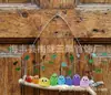 Decoración de Pared Colgante de Pájaros Arcoíris de Vidrio Marino Nuevo Producto Transfronterizo Pájaro Arcoíris Decoración de Pared Regalo de Vacaciones