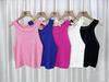 Chaleco de punto con cuello halter de estilo transfronterizo de verano nuevo para mujer, prenda exterior con diseño de estilo Pure Wish, top sin mangas con tirantes