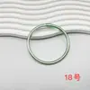 Pulsera de Silicona Brillante Europea y Americana Transfronteriza Nueva Placa Metálica Ligera Color Oro Foil 0.5 Pulsera de Silicona para Mujer