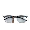 Nueva Moda para Hombre Negocios Montura Cuadrada Ceja Estante Montura de Gafas Tendencia de Moda Mismo Estilo Xiaohongshu Aleación Montura Completa