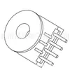 Base de Anillo Magnético de 9.8 mm Base de Inductor Base BASE-815