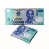 Carteira Criativa Masculina Cross-border Dólar Americano Impressão Moeda Padrão Lona Carteira Curta Bolsa de Cartão em estoque Pode Ser Definido