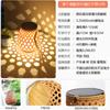 Luz solar para jardim ao ar livre Pequeno lustre Árvore suspensa Luz noturna Varanda decorativa Luz atmosférica Pequena luz de gramado de jardim